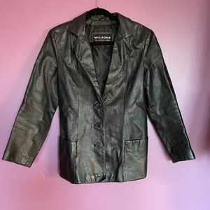 Vintage Wilsons Sleek Leather Jacket
